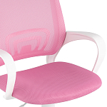 Офисное кресло с основанием из белого пластика Desk chairs Pink варинант исполнения - 6 | Loft Concept в Санкт-петербурге