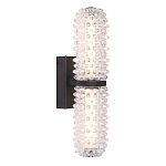 Бра с факутрным стеклянным плафоном Sonora варинант исполнения - 2 | Loft Concept в Санкт-петербурге