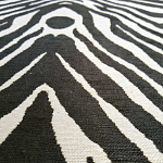 Мебельная ткань Шенилл черно-белый принт 140 см T3-1 варинант исполнения - 3 | Loft Concept в Санкт-петербурге