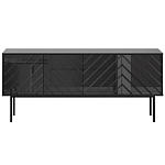 Длинная тумба с зеркальным декором Serena варинант исполнения - 3 | Loft Concept в Санкт-петербурге