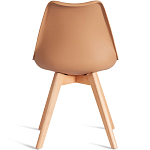 Стул с мягким сиденьем Arvika Latte варинант исполнения - 4 | Loft Concept в Санкт-петербурге