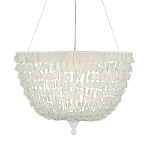 Люстра круглая с каскадом из декоративных элементов Sea Glass варинант исполнения - 1 | Loft Concept в Санкт-петербурге