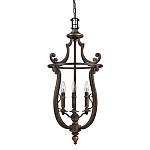 Люстра подвесная бронзового цвета в классическом стиле Hinkley варинант исполнения - 1 | Loft Concept в Санкт-петербурге