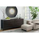 Настенное круглое зеркало Romilly Round Mirror Black варинант исполнения - 2 | Loft Concept в Санкт-петербурге