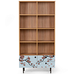 Широкий стеллаж с принтом Elise Rack варинант исполнения - 8 | Loft Concept в Санкт-петербурге