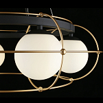 Люстра подвесная круглая с белыми плафонами Martin варинант исполнения - 4 | Loft Concept в Санкт-петербурге