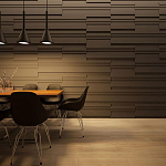 Гипсовая 3D Панель M-07 варинант исполнения - 1 | Loft Concept в Санкт-петербурге