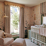 Обои ручная роспись Cecily pink варинант исполнения - 3 | Loft Concept в Санкт-петербурге