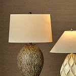 Настольная лампа с текстурным узором Movement of Smooth Lines варинант исполнения - 4 | Loft Concept в Санкт-петербурге