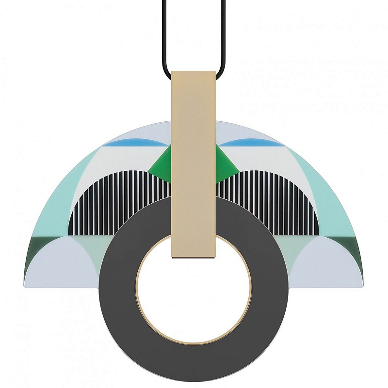 Люстра Miami art deco inspires pendant lights Мульти в Санкт-петербурге | Loft Concept 