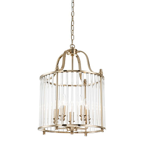 Люстра Brass Magnusen с Прозрачным плафоном