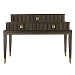 Премиальная Консоль с тремя ящиками Elsa Dreams Walnut варинант исполнения - 4 | Loft Concept в Санкт-петербурге