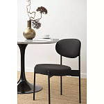 Стул мягкий Alfie Chair черный варинант исполнения - 7 | Loft Concept в Санкт-петербурге