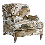 Кресло Trumann Club Chair Beige Landscape бежевый пейзах варинант исполнения - 1 | Loft Concept в Санкт-петербурге