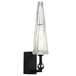 Бра с прозрачным плафоном из стекла Umbrella варинант исполнения - 1 | Loft Concept в Санкт-петербурге