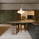 Кухонный гарнитур из натурального камня и дерева INTERSECTION Dada Engenereed Kitchen варинант исполнения - 8 | Loft Concept в Санкт-петербурге