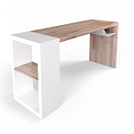 Письменный стол прямоугольный с полочкой под столешницей EcoComb варинант исполнения - 1 | Loft Concept в Санкт-петербурге