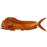 Статуэтка деревянная в виде рыбы Fish of the World варинант исполнения - 1 | Loft Concept в Санкт-петербурге