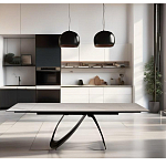 Стол обеденный раскладной керамический Natural Beauty Ceramics варинант исполнения - 5 | Loft Concept в Санкт-петербурге