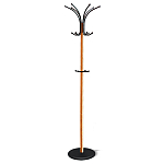 Вешалка с круглым основанием и черными металлическими крючками Industrial Metal Rust варинант исполнения - 1 | Loft Concept в Санкт-петербурге