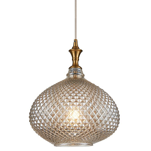 Подвесной светильник с рельефным плафоном Eustoma