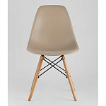 Пластиковый стул на ножках из массива бука Eames Beige варинант исполнения - 4 | Loft Concept в Санкт-петербурге
