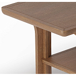 Стол кофейный деревянный с арочным основанием Arch Passage варинант исполнения - 2 | Loft Concept в Санкт-петербурге