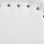 Кушетка белая с мягкой обивкой из велюра Michael Couch варинант исполнения - 7 | Loft Concept в Санкт-петербурге