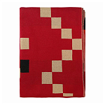 Плед хлопковый по мотивам башкирских орнаментов Ural and Siberian Patterns варинант исполнения - 5 | Loft Concept в Санкт-петербурге