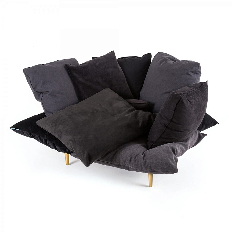 Кресло Seletti Armchair Comfy charcoal grey Серый в Санкт-петербурге | Loft Concept 