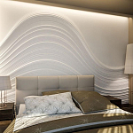 Барельеф BIG WAVE варинант исполнения - 3 | Loft Concept в Санкт-петербурге