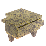 Шкатулка в виде рояля из натурального камня змеевик Stone Casket варинант исполнения - 3 | Loft Concept в Санкт-петербурге