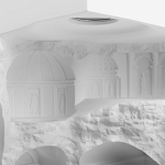 Встраиваемый в стену гипсовый светильник под покраску в античном стиле Antiquity Athena варинант исполнения - 10 | Loft Concept в Санкт-петербурге