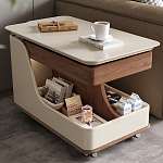 Журнальный столик передвижной с подъемной столешницей Table Trolley варинант исполнения - 1 | Loft Concept в Санкт-петербурге