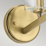 Бра с прозрачным плафоном в форме цилиндра Kichler варинант исполнения - 2 | Loft Concept в Санкт-петербурге