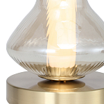 Настольная лампа светодиодная с волнообразным стеклянным плафоном Amphora of Light варинант исполнения - 4 | Loft Concept в Санкт-петербурге