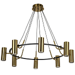Кольцевая люстра Daviau Brass Ring Chandelier варинант исполнения - 2 | Loft Concept в Санкт-петербурге