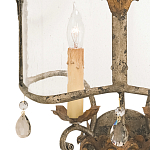 Бра настенное с цветочным мотивом Aged Luxury варинант исполнения - 1 | Loft Concept в Санкт-петербурге