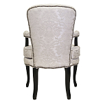 Кресло c растительным орнаментом Aubrey Classical Armchair beige jacquard варинант исполнения - 2 | Loft Concept в Санкт-петербурге