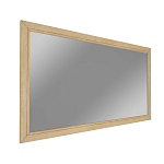 Зеркало прямоугольное с классической деревянной рамой Harper Line варинант исполнения - 2 | Loft Concept в Санкт-петербурге