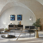 Приставной столик из латуни Grant Brass Side Table варинант исполнения - 7 | Loft Concept в Санкт-петербурге