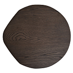 Столик журнальный приставной темный шпон Form Graphics варинант исполнения - 2 | Loft Concept в Санкт-петербурге