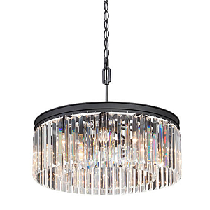 Люстра RH Rhys Clear Glass Prism Round Chandelier 60