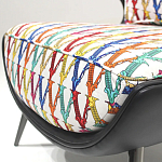 Кресло с цветным принтом Colorful Print Armchair варинант исполнения - 3 | Loft Concept в Санкт-петербурге