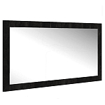 Зеркало настенное прямоугольное цвета угольный камень Stone Effect варинант исполнения - 1 | Loft Concept в Санкт-петербурге