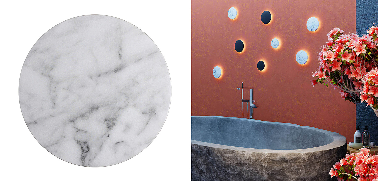 Бра Disco Piatto Marble Sconce - Loft-Concept в Санкт-петербурге