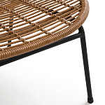 Садовое кресло из искусственного ротанга Mills Rattan Wicker Chair варинант исполнения - 5 | Loft Concept в Санкт-петербурге