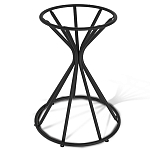 Стол обеденный с круглой керамической столешницей песчаного цвета Sand Ceramics варинант исполнения - 5 | Loft Concept в Санкт-петербурге