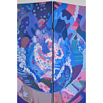 Ширма Космическая Фантазия варинант исполнения - 2 | Loft Concept в Санкт-петербурге