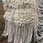 Вязанное панно для ресторана WINTER варинант исполнения - 3 | Loft Concept в Санкт-петербурге